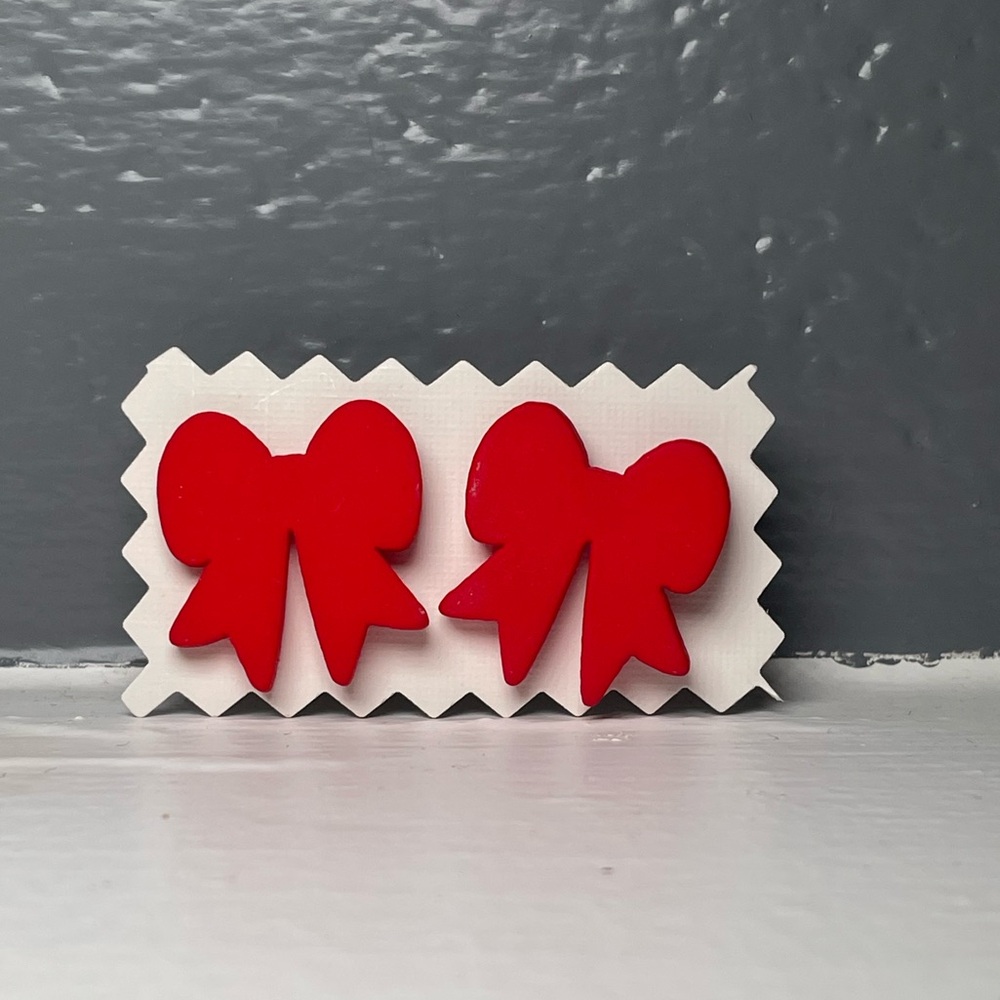 Bow Stud Earrings